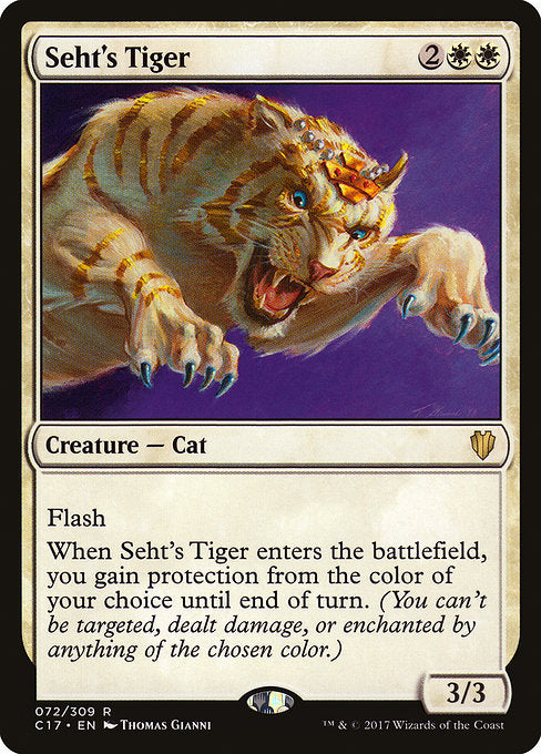 Seht's Tiger [Commander 2017] - Evolution TCG