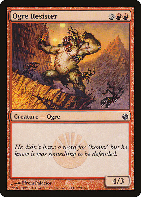 Ogre Resister [Mirrodin Besieged] - Evolution TCG