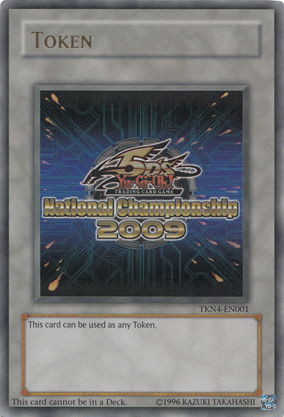 Yu-Gi-Oh 5D's 2009 National Championship Token [TKN4-EN001] Ultra Rare - Evolution TCG