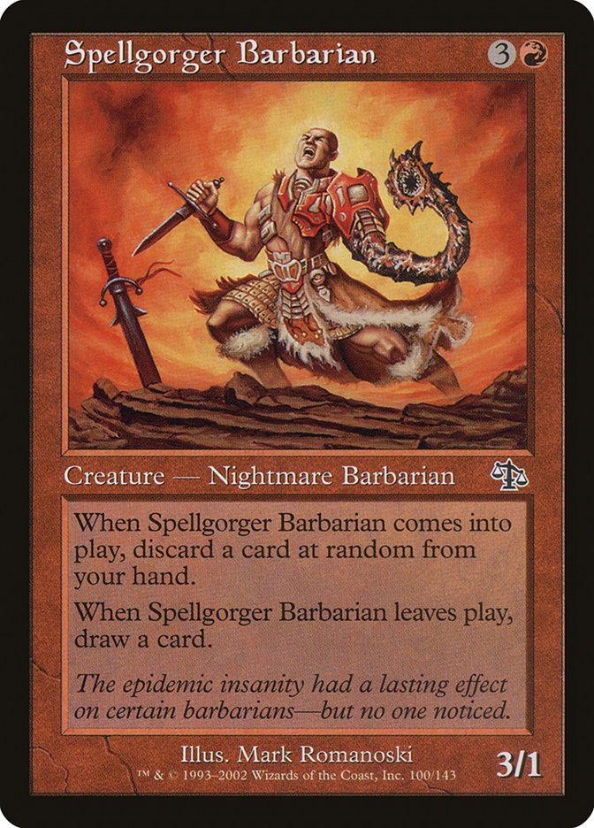 Spellgorger Barbarian [Judgment] - Evolution TCG