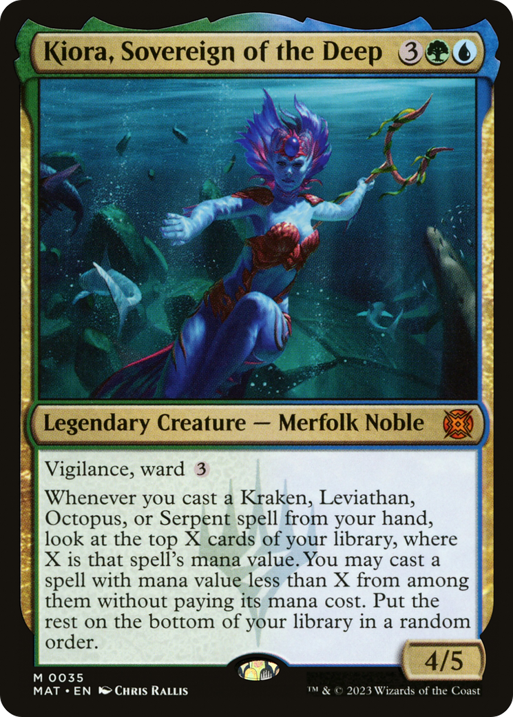 Kiora, Sovereign of the Deep [March of the Machine: The Aftermath] - Evolution TCG