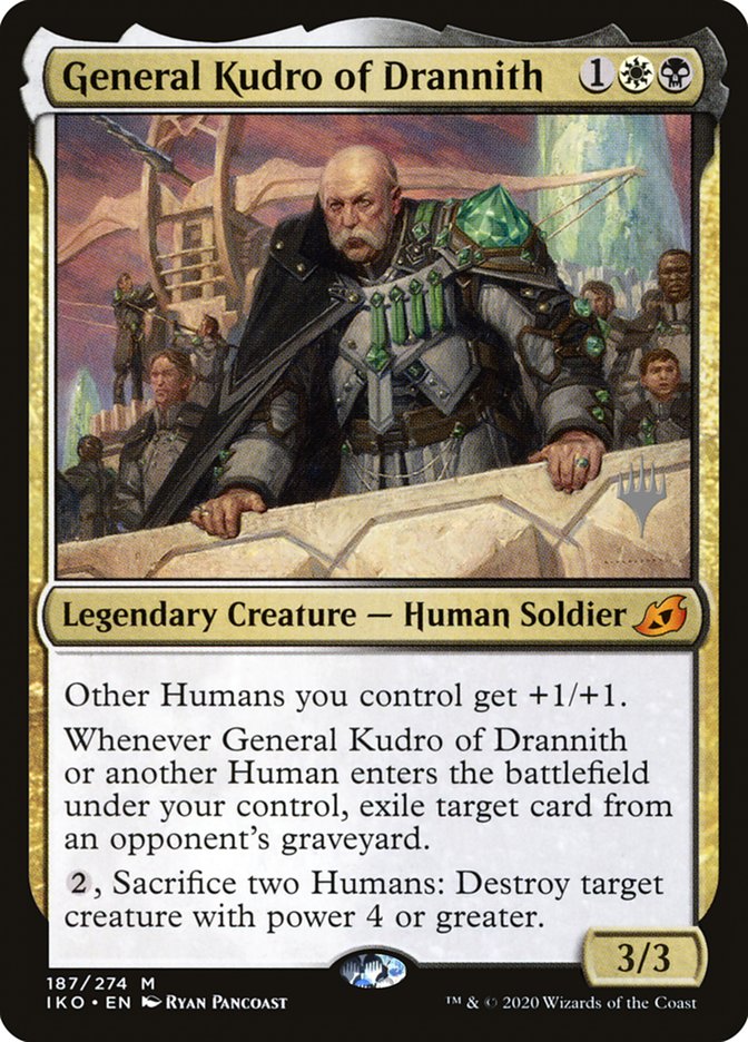 General Kudro of Drannith (Promo Pack) [Ikoria: Lair of Behemoths Promos] - Evolution TCG