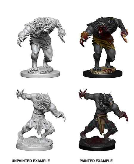 Nolzur's Marvelous Unpainted Miniatures - Werewolves - Evolution TCG