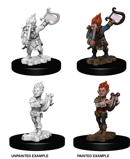 Pathfinder Minis: Deep Cuts Wave 5- Gnome Male Bard - Evolution TCG