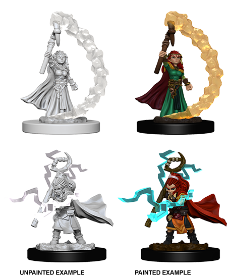 Pathfinder Minis: Deep Cuts Wave 5- Gnome Female Sorcerer - Evolution TCG