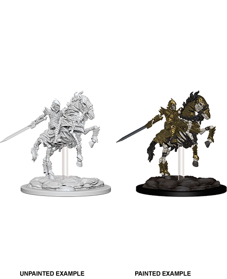Pathfinder Minis: Deep Cuts Wave 5- Skeleton Knight on Horse - Evolution TCG