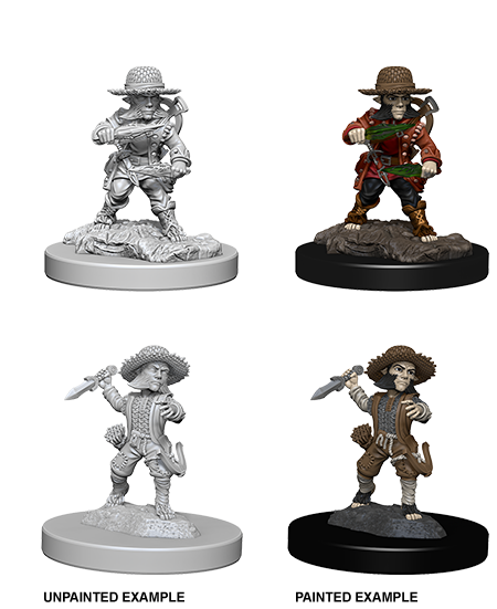 Pathfinder Minis: Deep Cuts Wave 6- Male Halfling Rogue - Evolution TCG