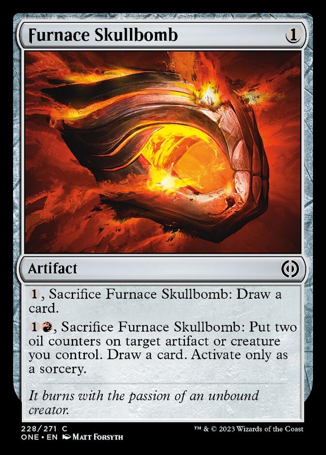 Furnace Skullbomb [Phyrexia: All Will Be One] - Evolution TCG