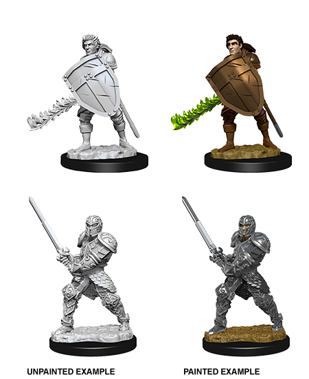 D&D Minis: Wave 8- Male Human Cleric - Evolution TCG