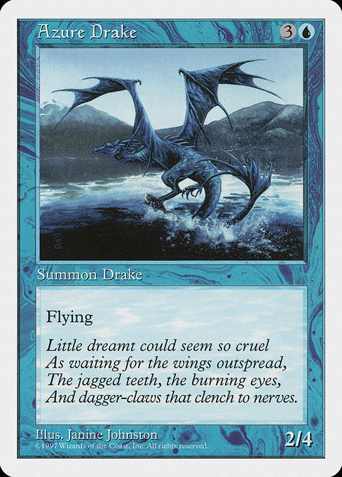 Azure Drake [Fifth Edition] - Evolution TCG