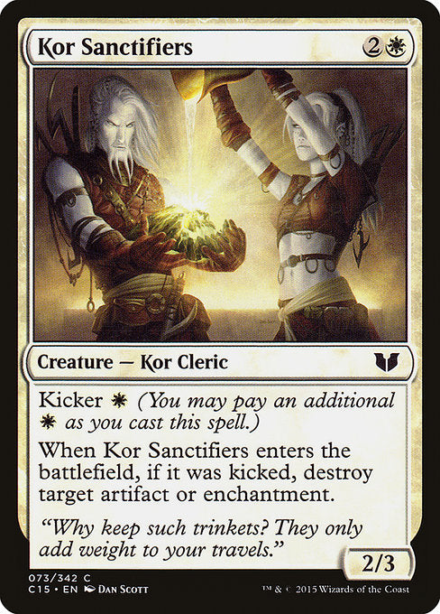 Kor Sanctifiers [Commander 2015] - Evolution TCG