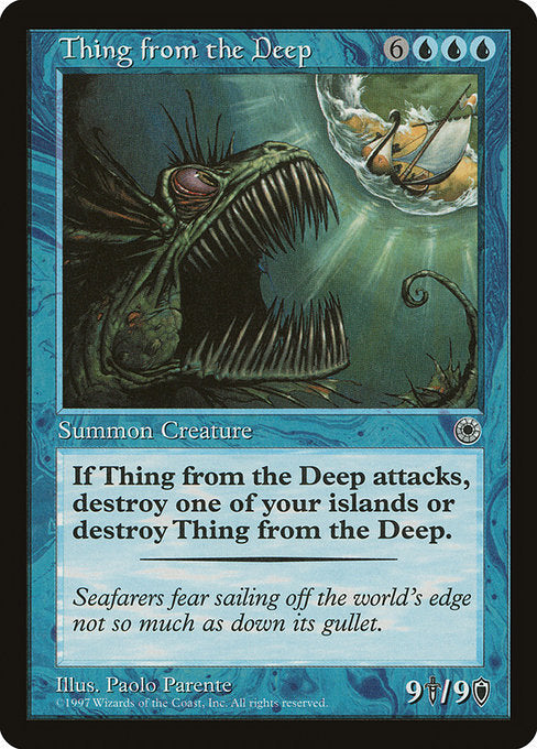 Thing from the Deep [Portal] - Evolution TCG