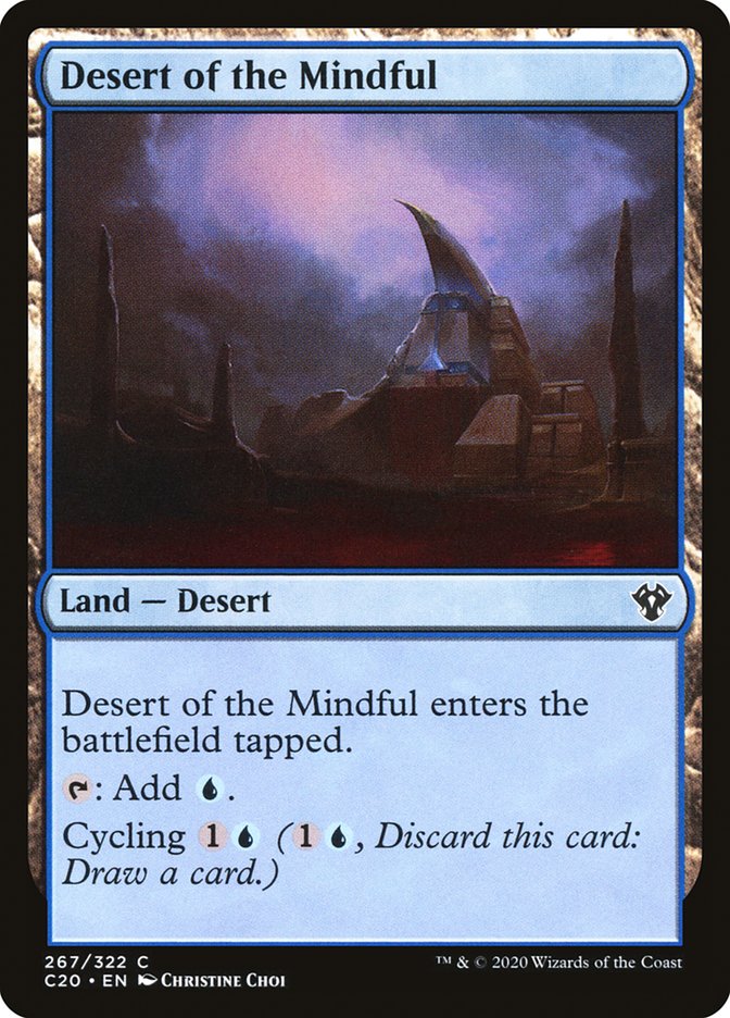 Desert of the Mindful [Commander 2020] - Evolution TCG