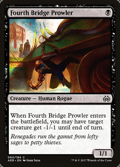 Fourth Bridge Prowler [Aether Revolt] - Evolution TCG