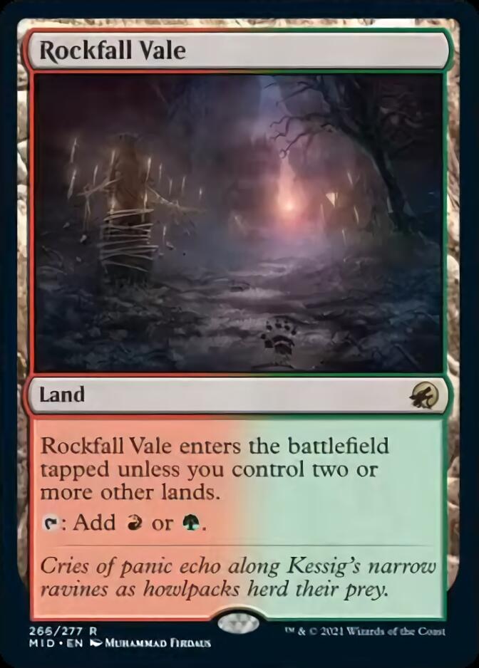 Rockfall Vale [Innistrad: Midnight Hunt] - Evolution TCG