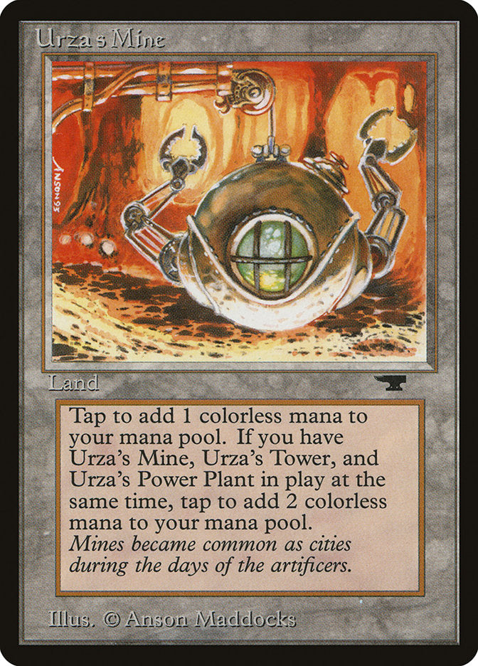 Urza's Mine (Orange Background) [Antiquities] - Evolution TCG
