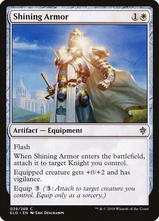 Shining Armor [Throne of Eldraine] - Evolution TCG