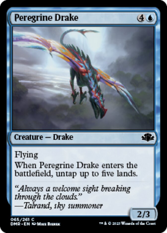 Peregrine Drake [Dominaria Remastered] - Evolution TCG
