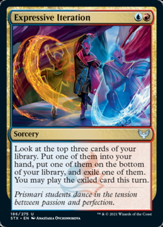 Expressive Iteration [Strixhaven: School of Mages] - Evolution TCG