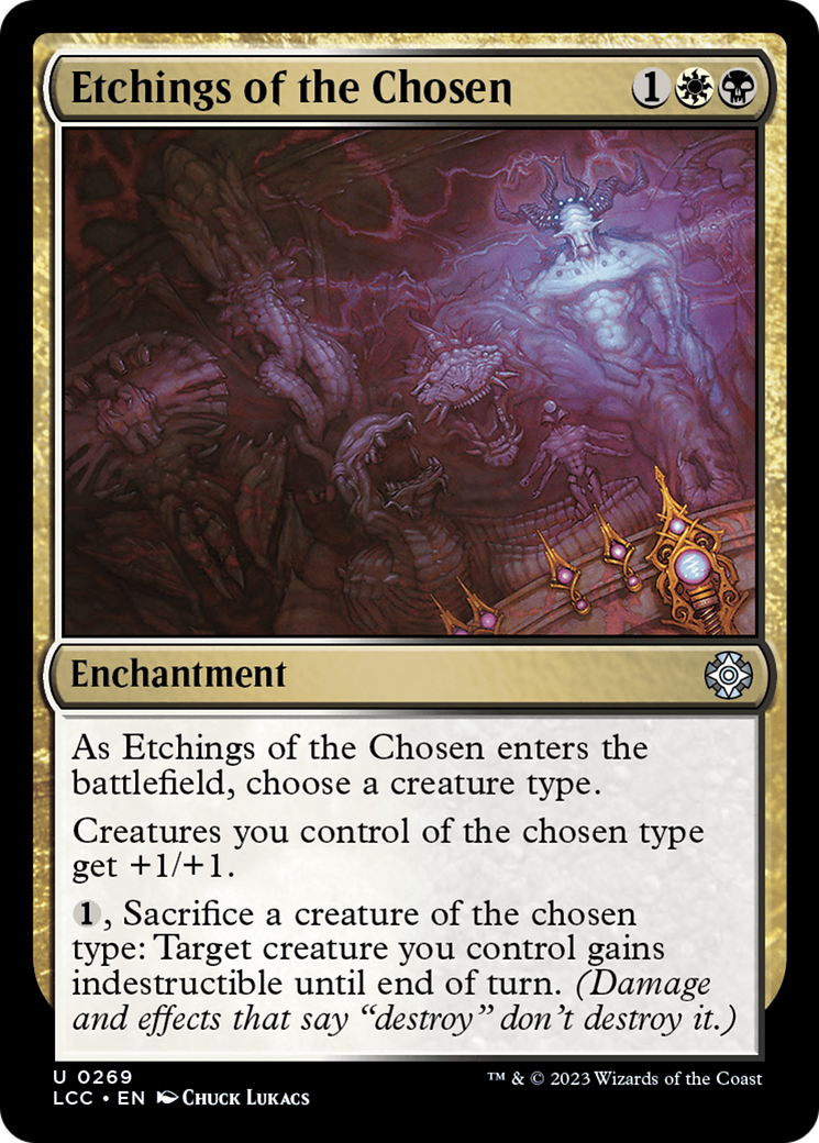 Etchings of the Chosen [The Lost Caverns of Ixalan Commander] - Evolution TCG