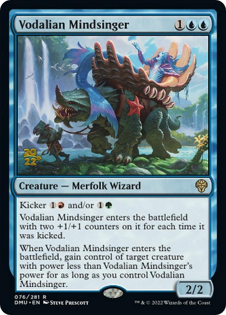 Vodalian Mindsinger [Dominaria United Prerelease Promos] - Evolution TCG