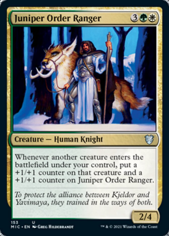 Juniper Order Ranger [Innistrad: Midnight Hunt Commander] - Evolution TCG