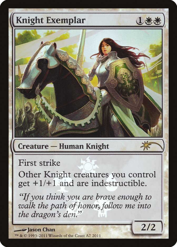 Knight Exemplar [Resale Promos] - Evolution TCG