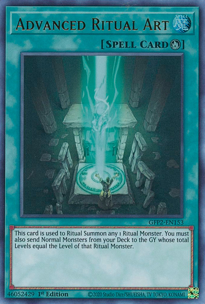 Advanced Ritual Art [GFP2-EN153] Ultra Rare - Evolution TCG