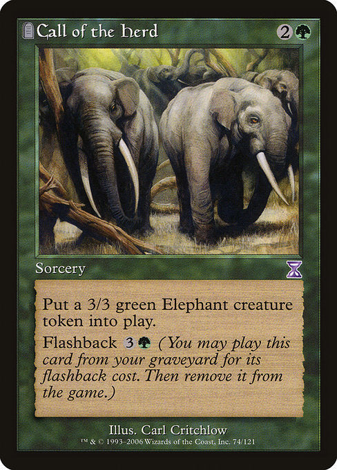 Call of the Herd [Time Spiral Timeshifted] - Evolution TCG