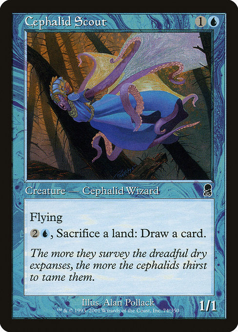 Cephalid Scout [Odyssey] - Evolution TCG