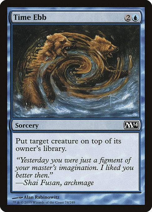 Time Ebb [Magic 2014] - Evolution TCG