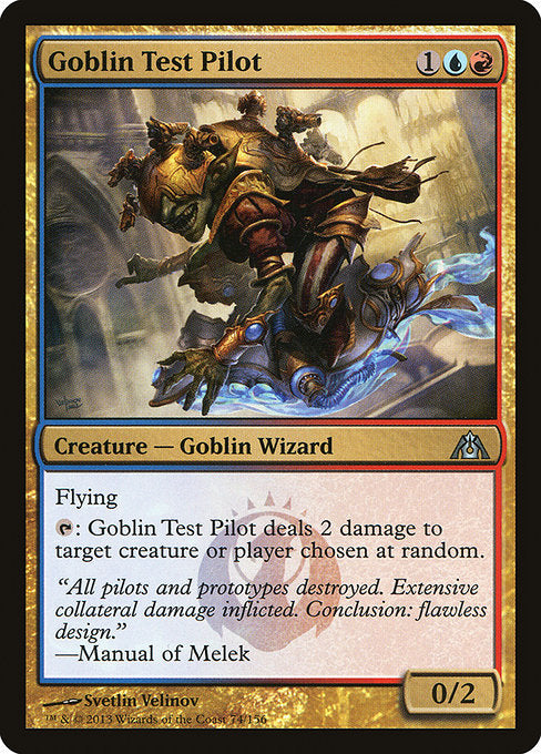 Goblin Test Pilot [Dragon's Maze] - Evolution TCG