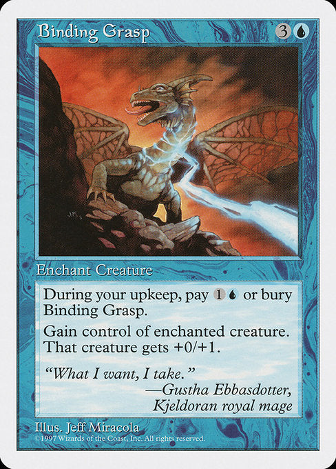 Binding Grasp [Fifth Edition] - Evolution TCG