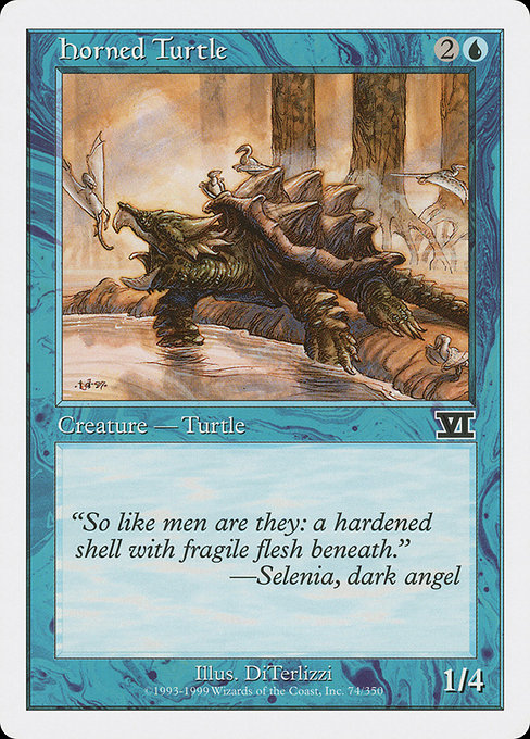 Horned Turtle [Classic Sixth Edition] - Evolution TCG