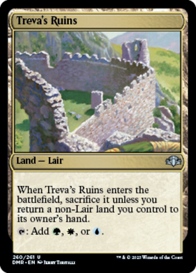 Treva's Ruins [Dominaria Remastered] - Evolution TCG