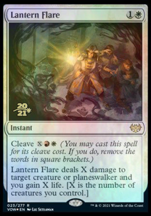 Lantern Flare [Innistrad: Crimson Vow Prerelease Promos] - Evolution TCG