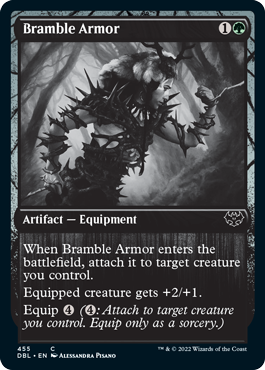 Bramble Armor (455) [Innistrad: Double Feature] - Evolution TCG