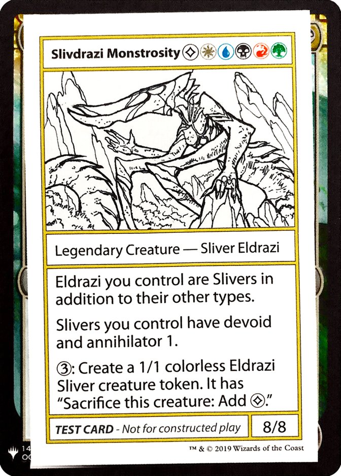 Slivdrazi Monstrosity [Mystery Booster Playtest Cards] - Evolution TCG