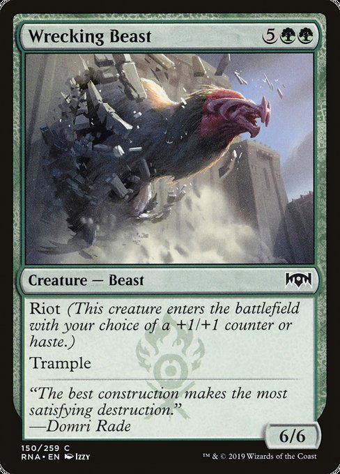 Wrecking Beast [Ravnica Allegiance] - Evolution TCG