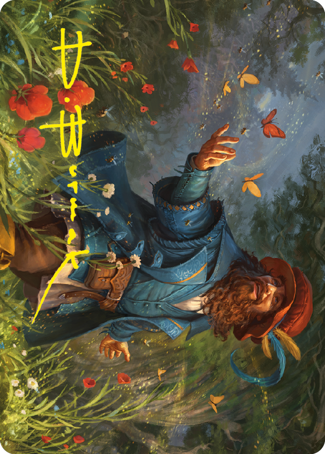 Tom Bombadil Art Card (Gold-Stamped Signature) [The Lord of the Rings: Tales of Middle-earth Art Series] - Evolution TCG