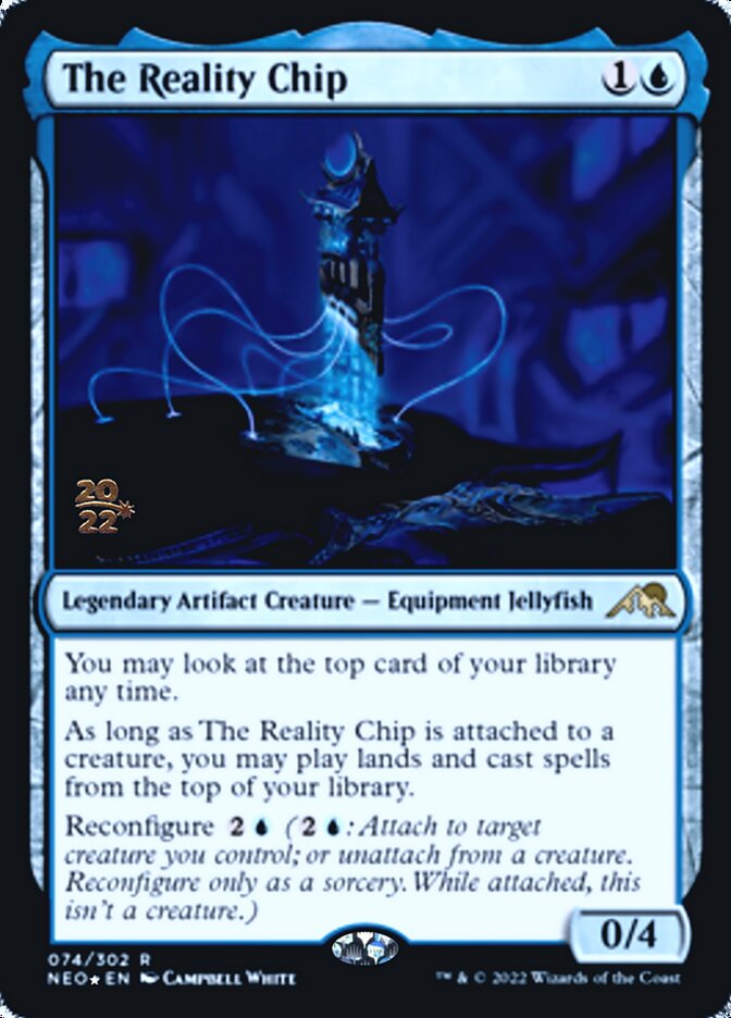 The Reality Chip [Kamigawa: Neon Dynasty Prerelease Promos] - Evolution TCG