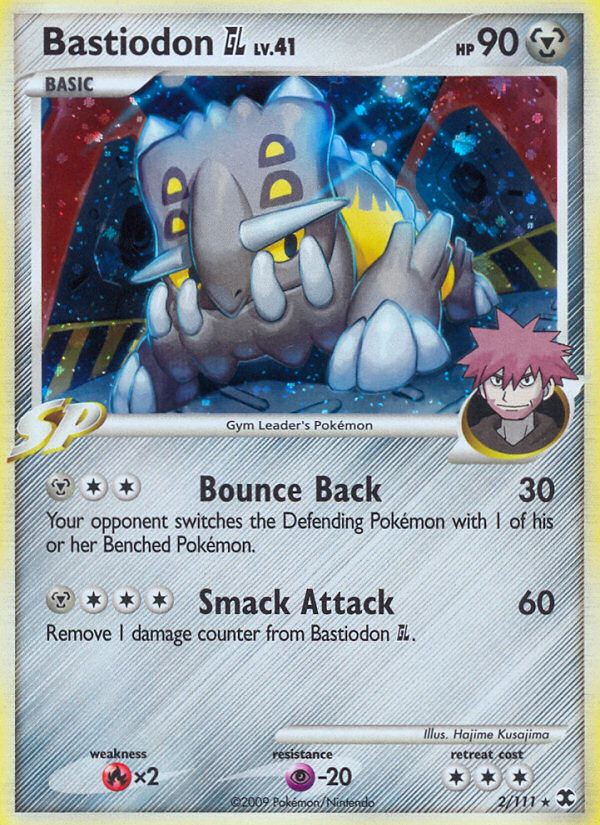 Bastiodon GL (2/111) [Platinum: Rising Rivals] - Evolution TCG