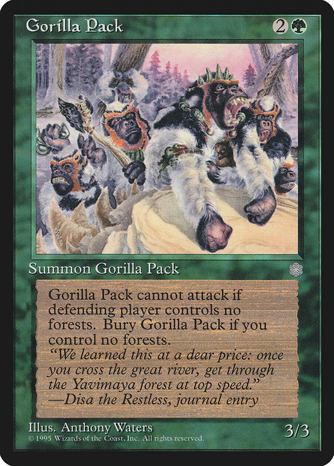 Gorilla Pack [Ice Age] - Evolution TCG | Evolution TCG