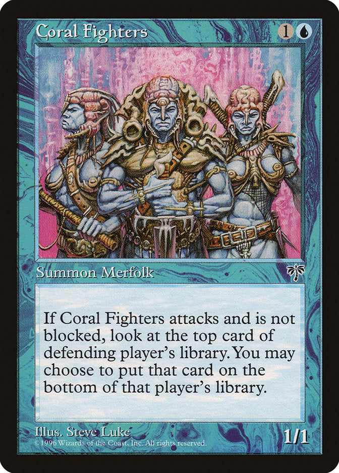 Coral Fighters [Mirage] - Evolution TCG