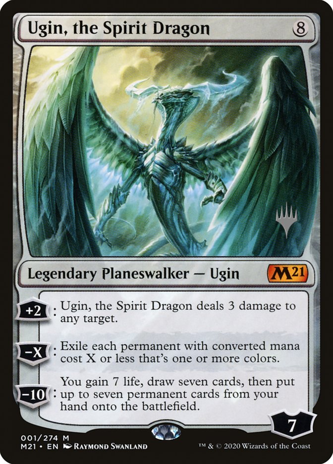 Ugin, the Spirit Dragon (Promo Pack) [Core Set 2021 Promos] - Evolution TCG