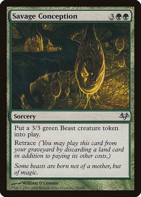 Savage Conception [Eventide] - Evolution TCG
