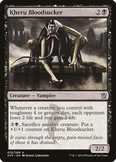 Kheru Bloodsucker [Khans of Tarkir] - Evolution TCG