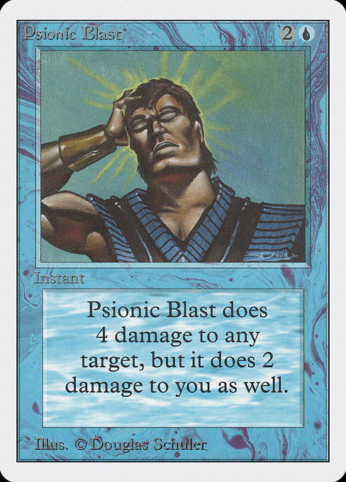 Psionic Blast [Unlimited Edition] - Evolution TCG