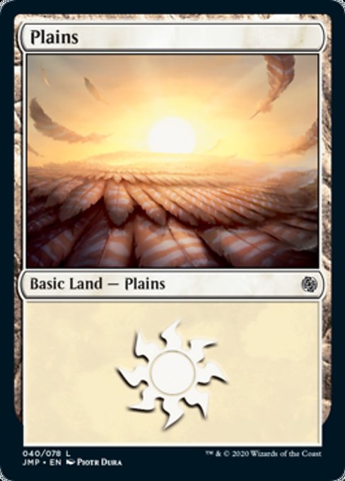 Plains (40) [Jumpstart] - Evolution TCG