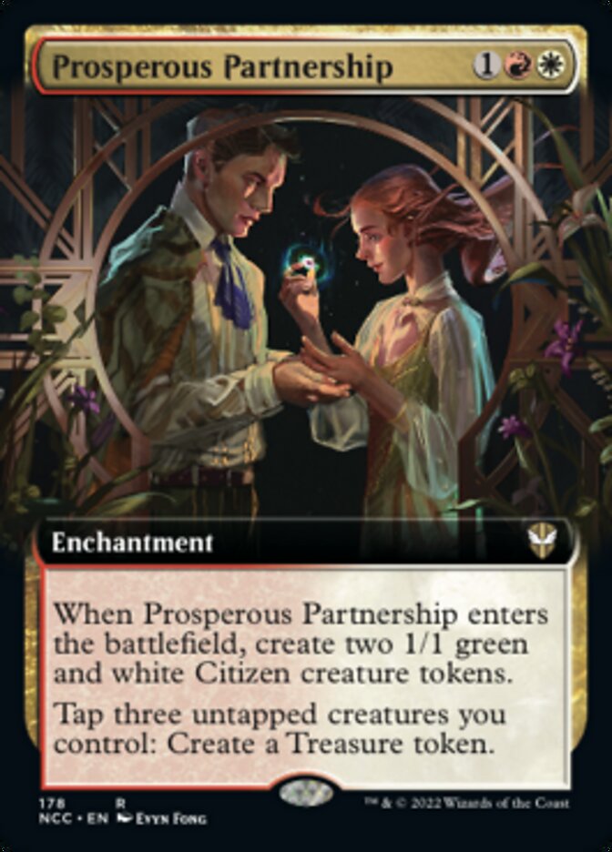 Prosperous Partnership (Extended Art) [Streets of New Capenna Commander] - Evolution TCG